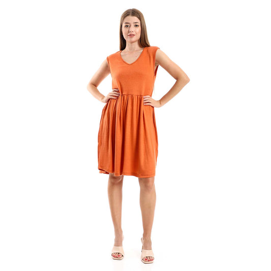 Sleeveless Tiered Sleepshirt - قميص نوم بدون أكمام