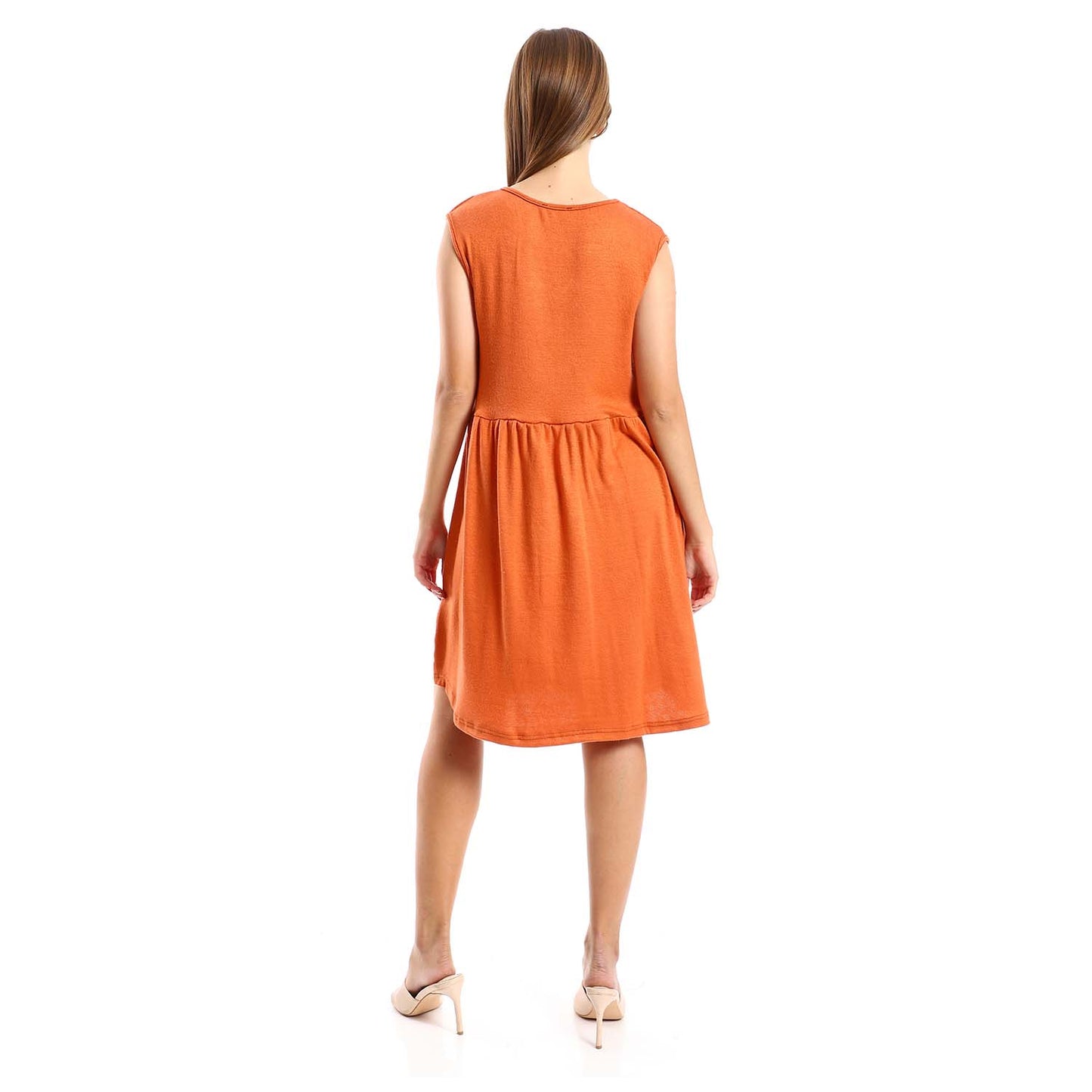 Sleeveless Tiered Sleepshirt - قميص نوم بدون أكمام