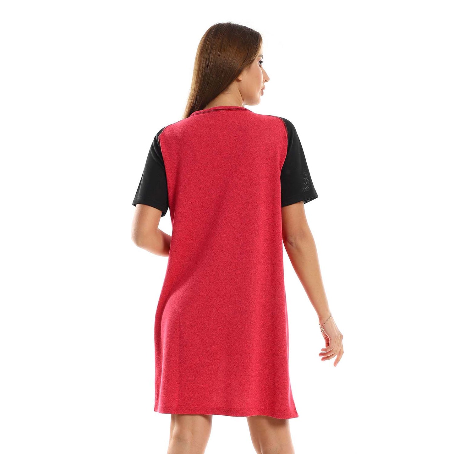 Plain Midi Sleepshirt - قميص نوم متوسط الطول سادة