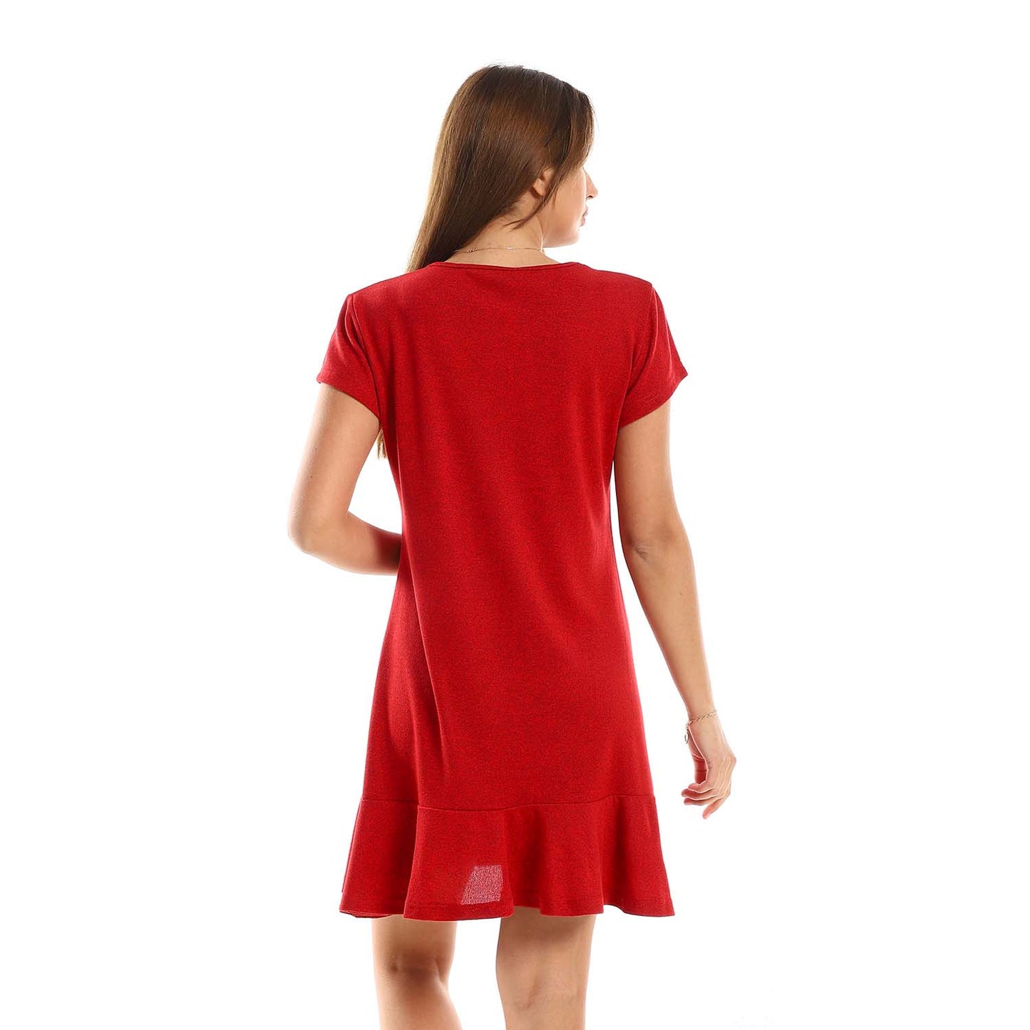 Ruffle Trim Sleepshirt -قميص نوم بنهاية كرانيش