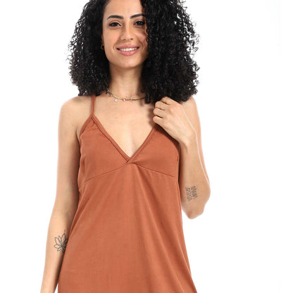 Comfy Straps Sleepshirt - قميص نوم مريح بحمالات