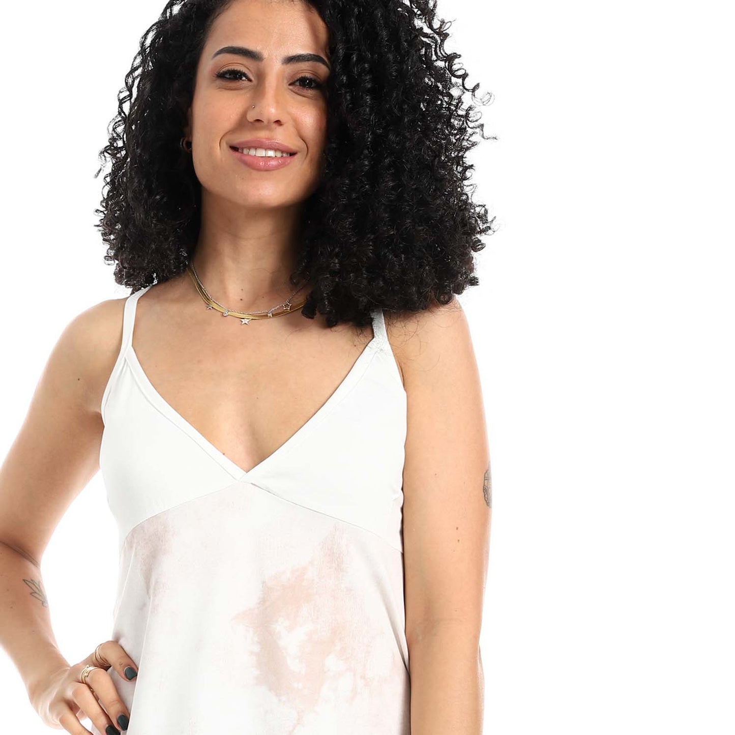 Printed Short Sleepshirt - قميص نوم قصير مطبوع