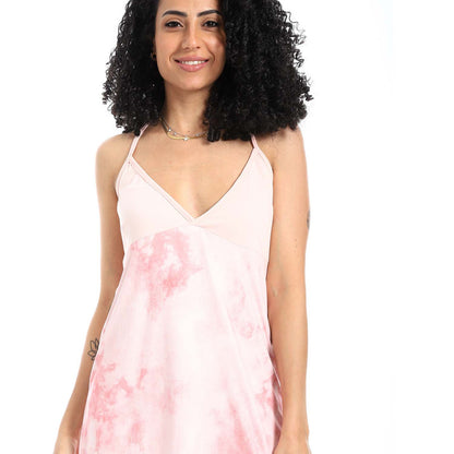 Printed Short Sleepshirt - قميص نوم قصير مطبوع