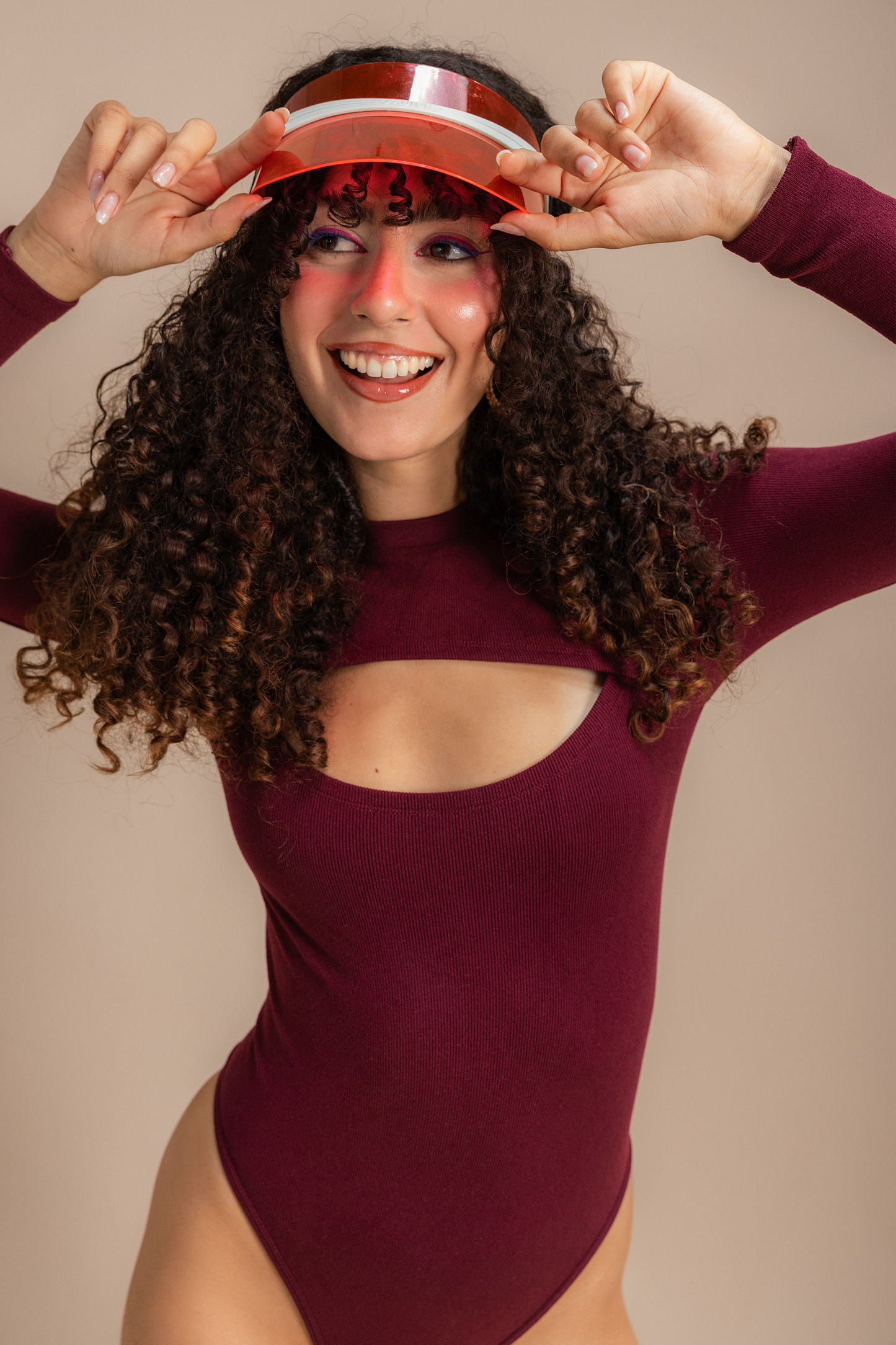 Central Chest Cut-Out Bodysuit