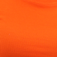 Orange Cropped Short Sleeve Ribbed Top