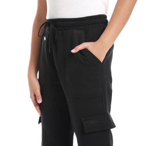 Side Flap Pockets Sweatpants For Teen Boys