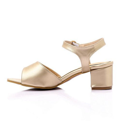 Square Toe Heeled Sandal