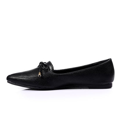 Comfortable Upper Bow Flat Shoes