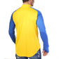 Yellow Bi-Toned Sportive Quarter Zip Sweatshirt