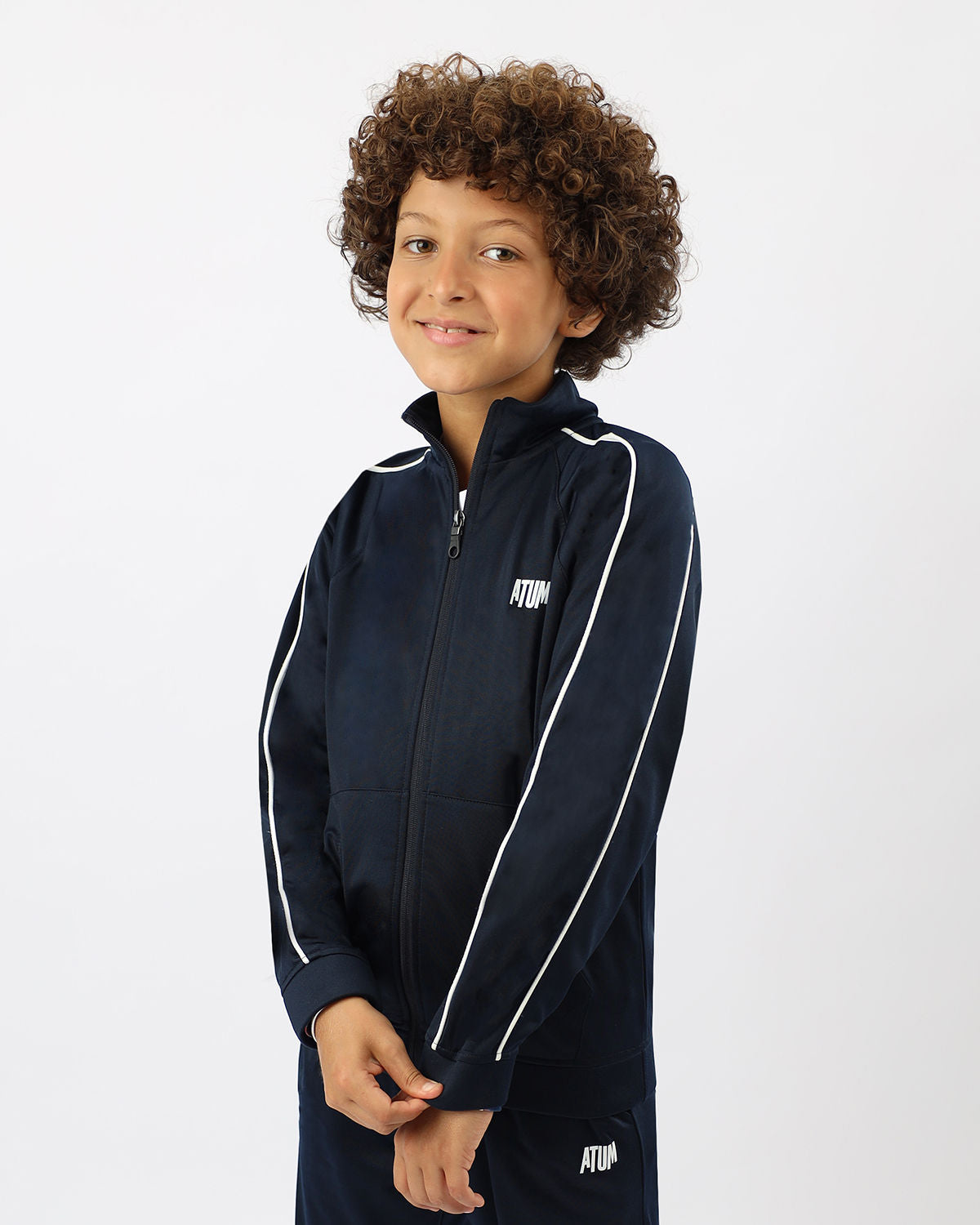 Midnight Blue Essential Tracksuit for Teen Boys