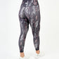 ATUM| Marble Printed Women's Leggings - Gray