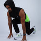 Green Sleeveless Breathable Hoodie