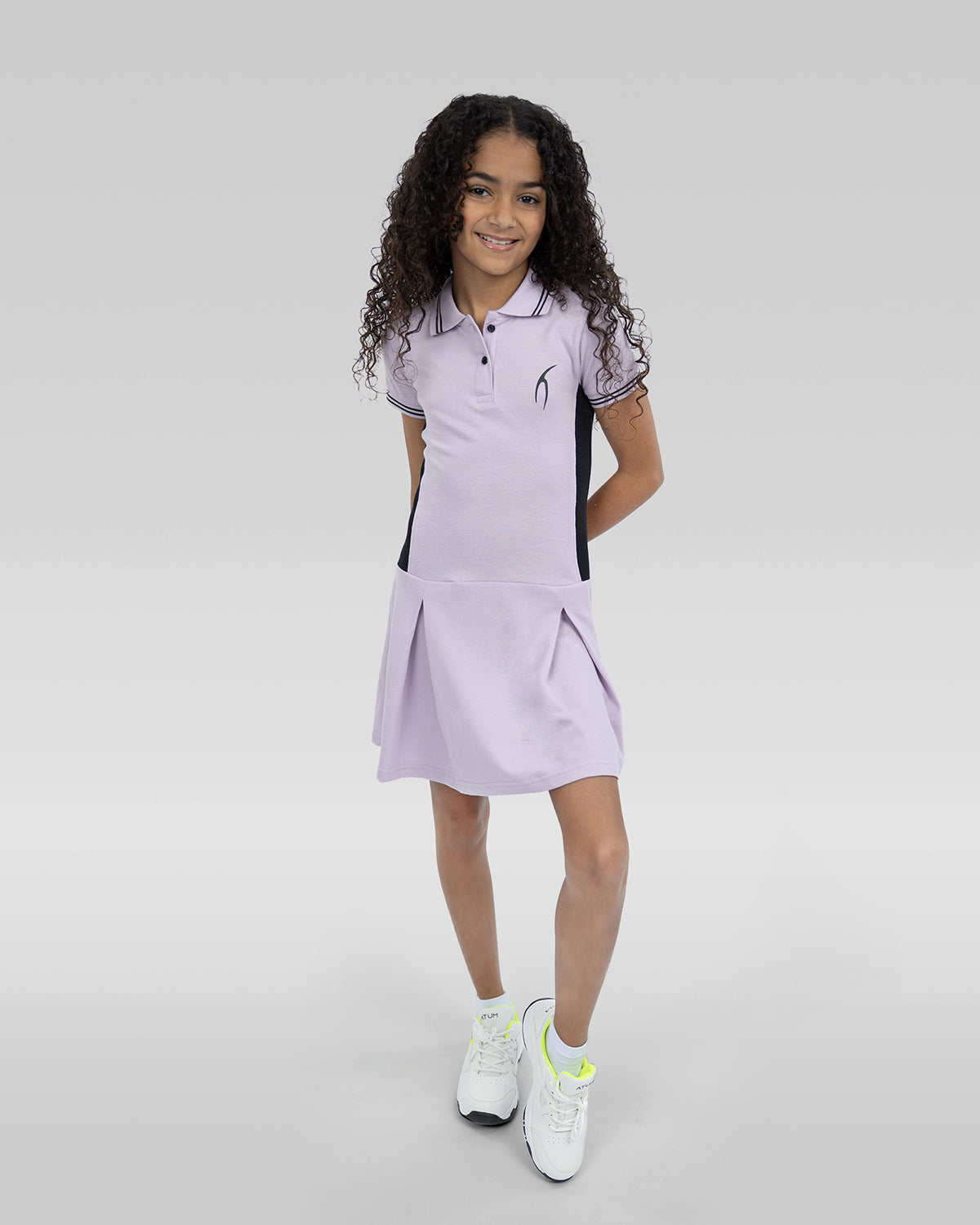 Atum Simple And Smooth Girls Dress