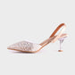 Mr.Joe Studded Transparent Soiree Shoes