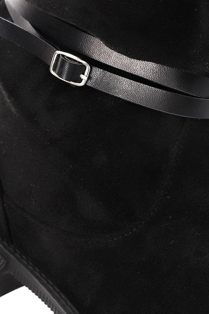 Suede Slouchy Boots
