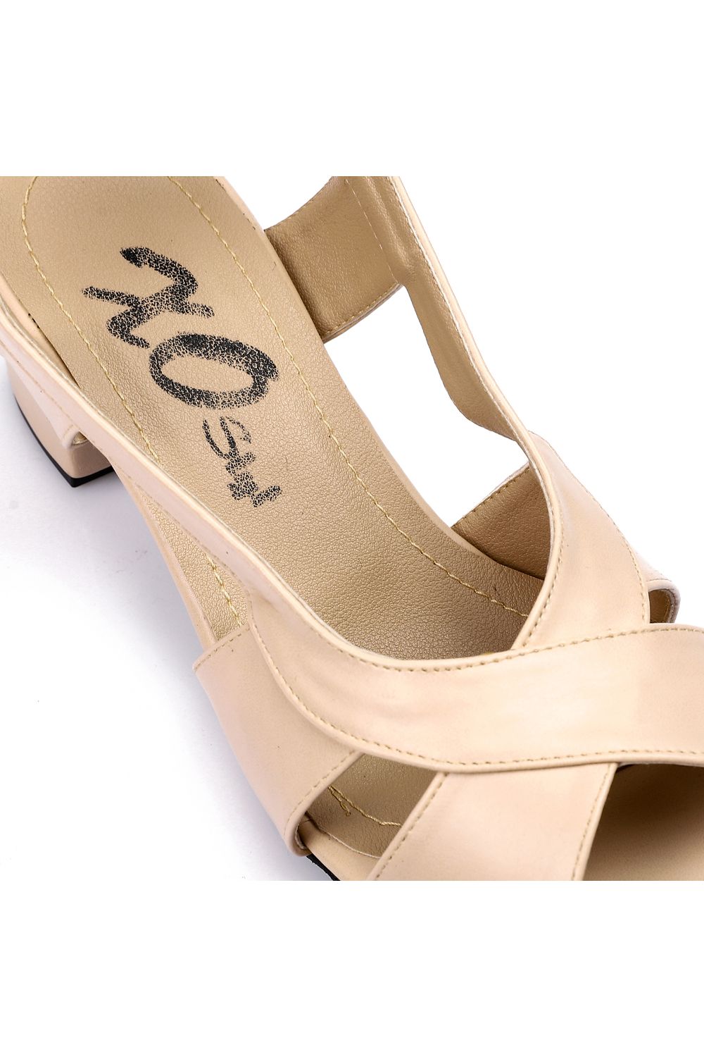 XO Style Small Open Toe Heeled Sandal