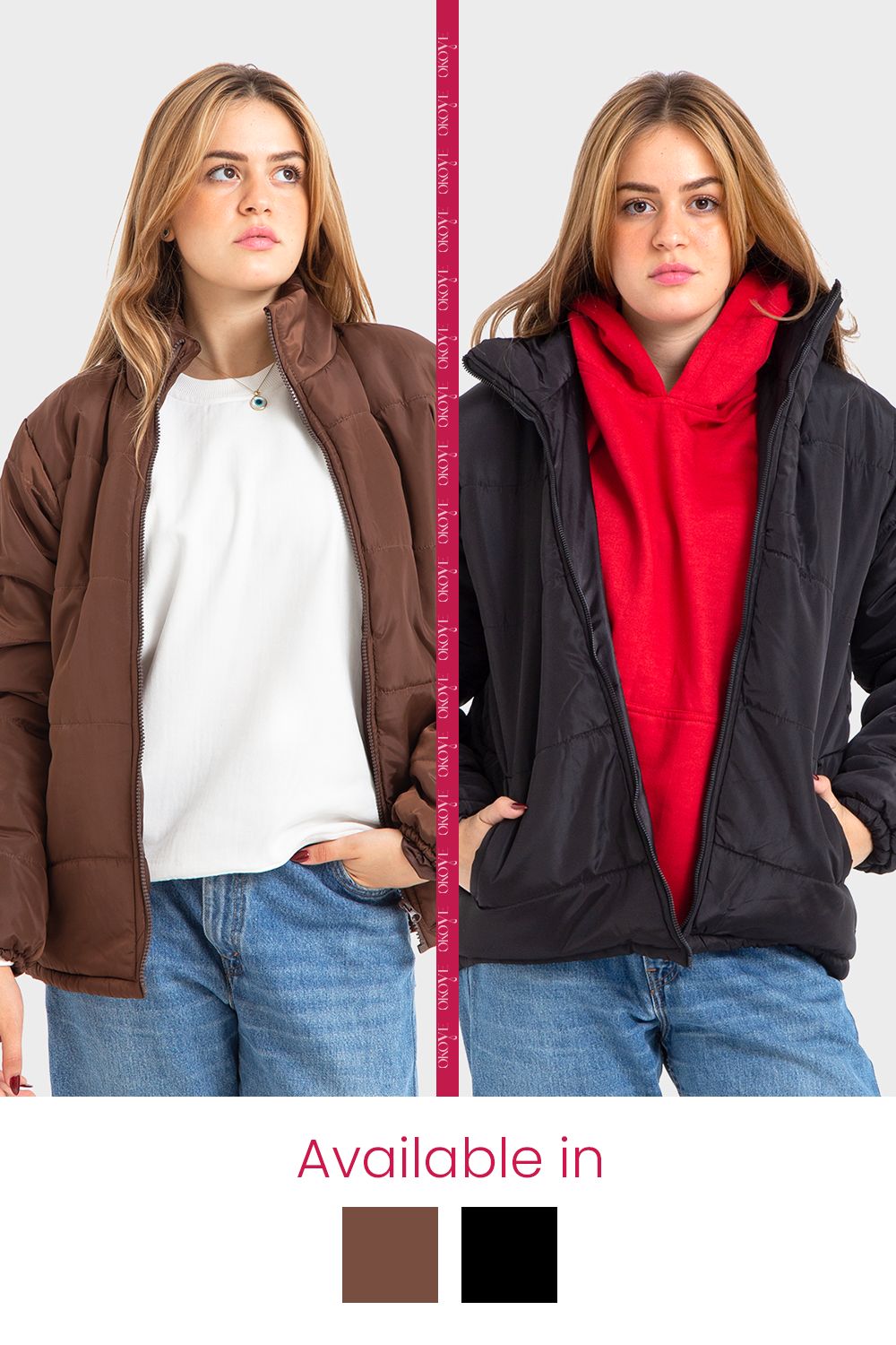 Brown Puffer Jacket