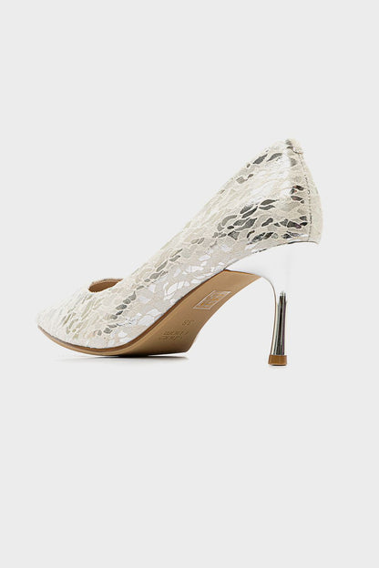 Soiree Pointed Toe Cap High Heels
