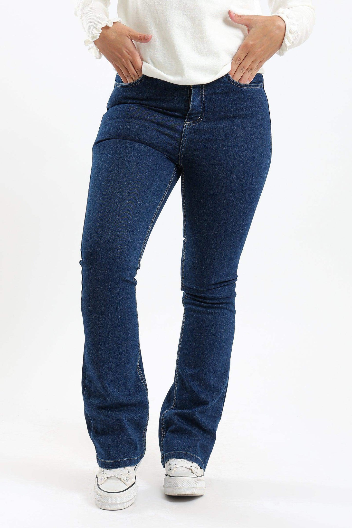 Carina 5 Pockets Flared Jeans