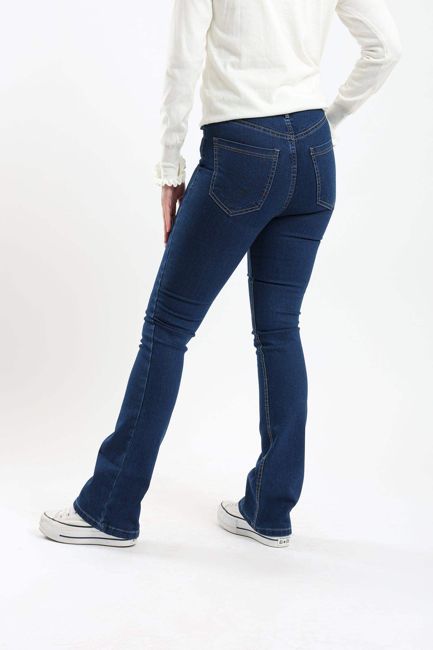 Carina 5 Pockets Flared Jeans