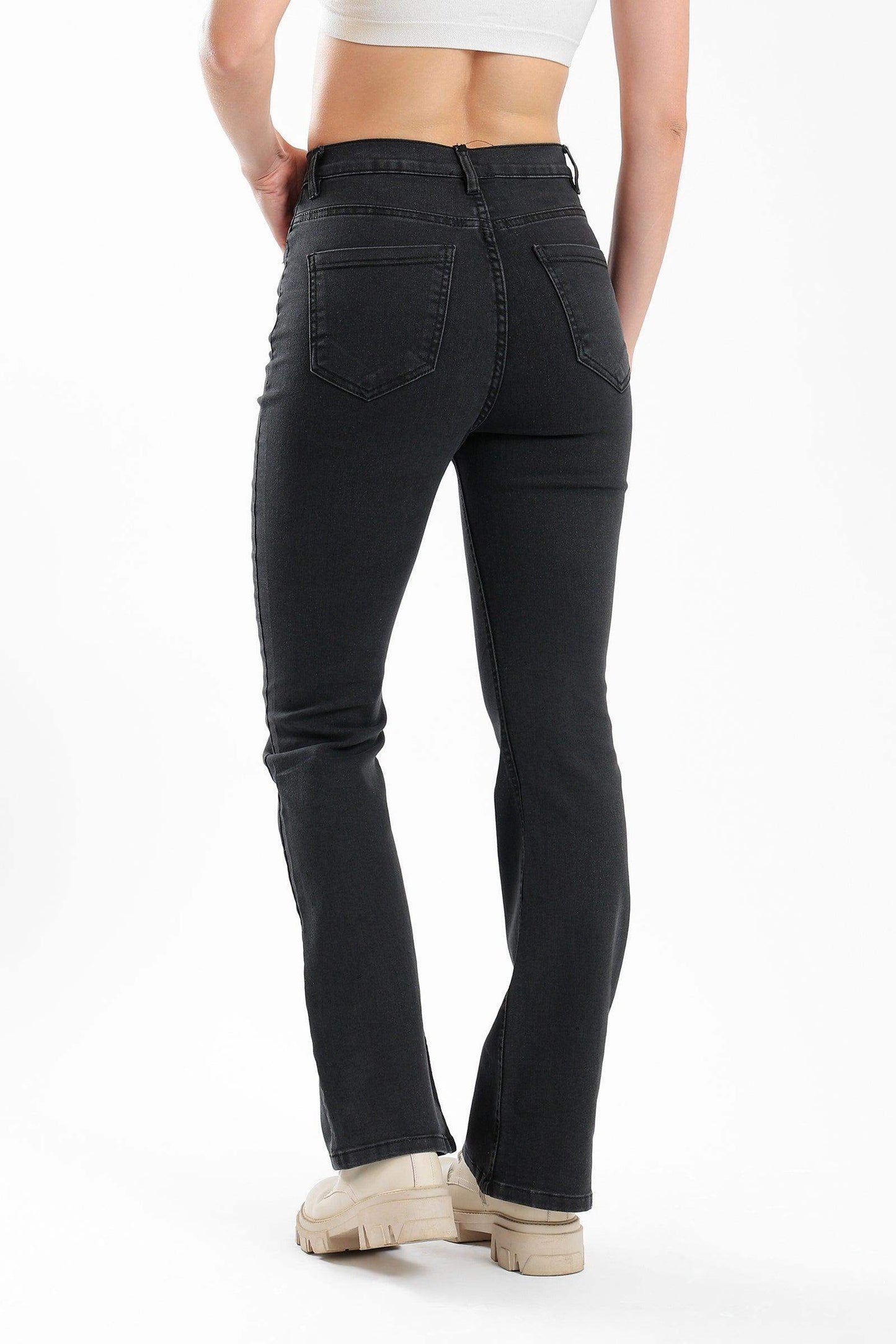 Carina 5 Pockets Flared Jeans