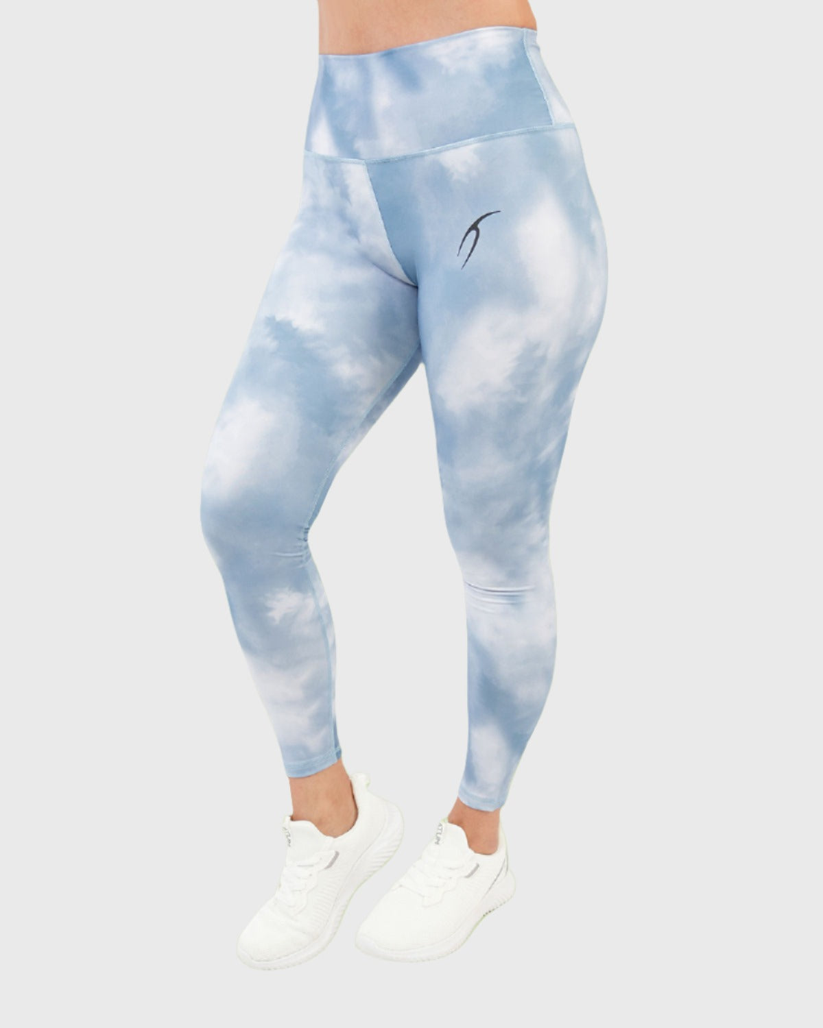 ATUM| Yoga Printed Women's Leggings - Blue