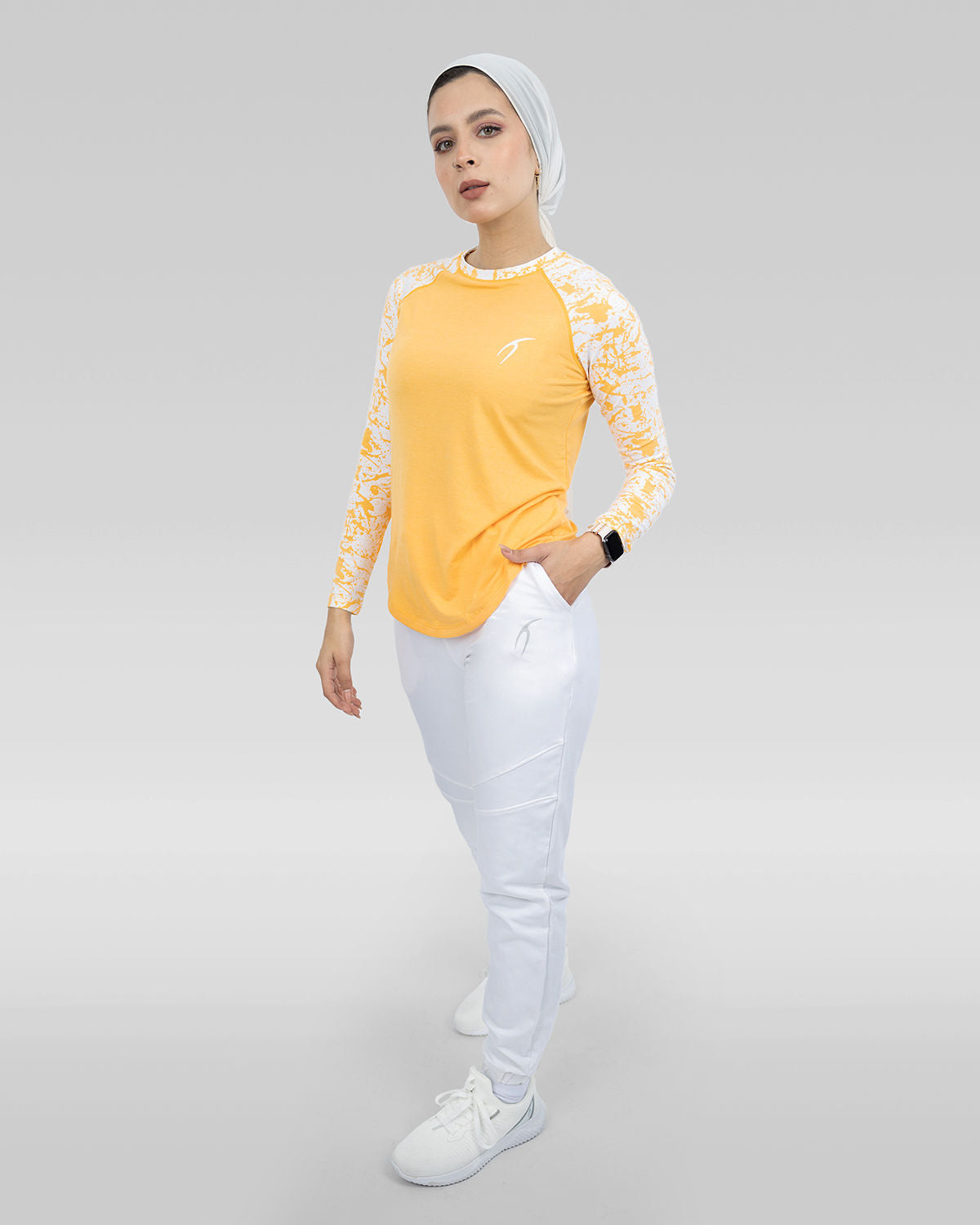 Flowery women L/S t-shirt - Atum Egypt #