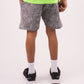 ATUM| Men's Printed Training Short - Black