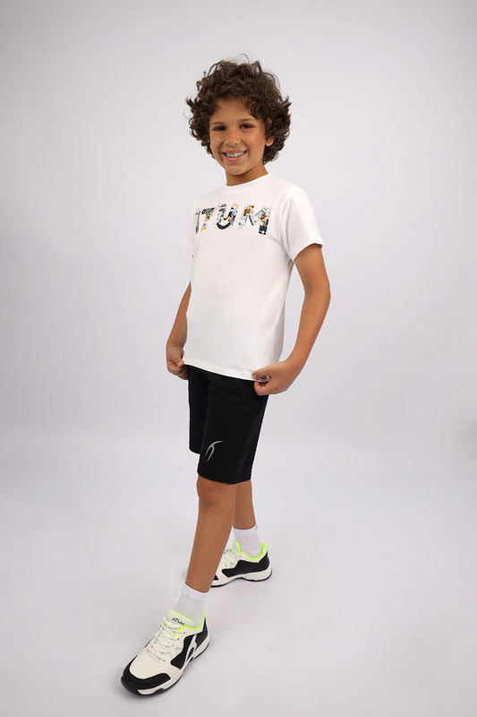 Atum Boy'S Short Sleeved Basic T-Shirt