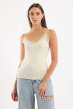 Carina Plunge Round Neck Top