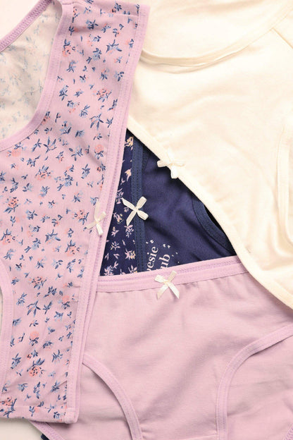 مجموعة من 5 سراويل بيكيني ملونة