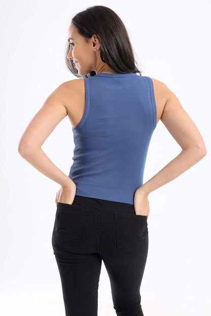 Crew Neck Ribbed Top - Carina - ??Ã¢â‚¬â„¢????????ÃƒÂ±??Ã¯Â¿Â½ÃƒÂ¿??Ã†â€™?ÃƒÂ¿????