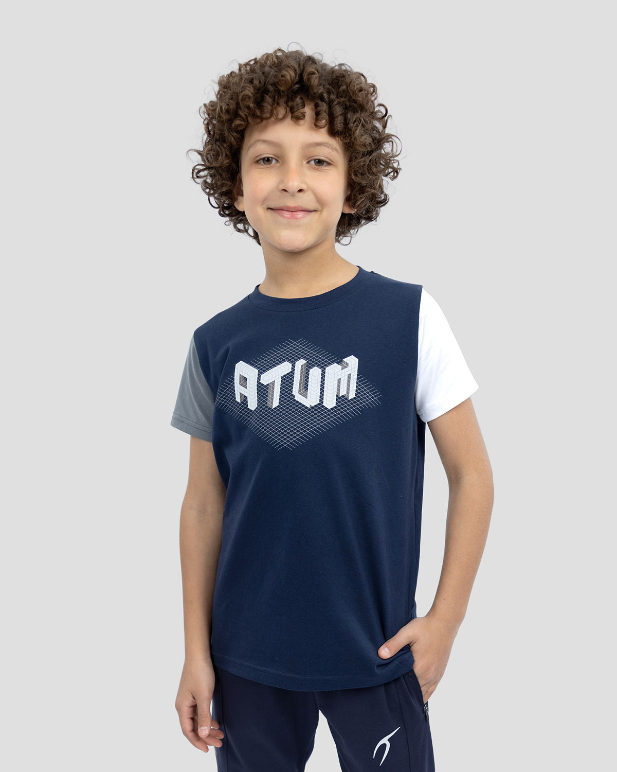 Atum Boy'S Graphic Logo Tee