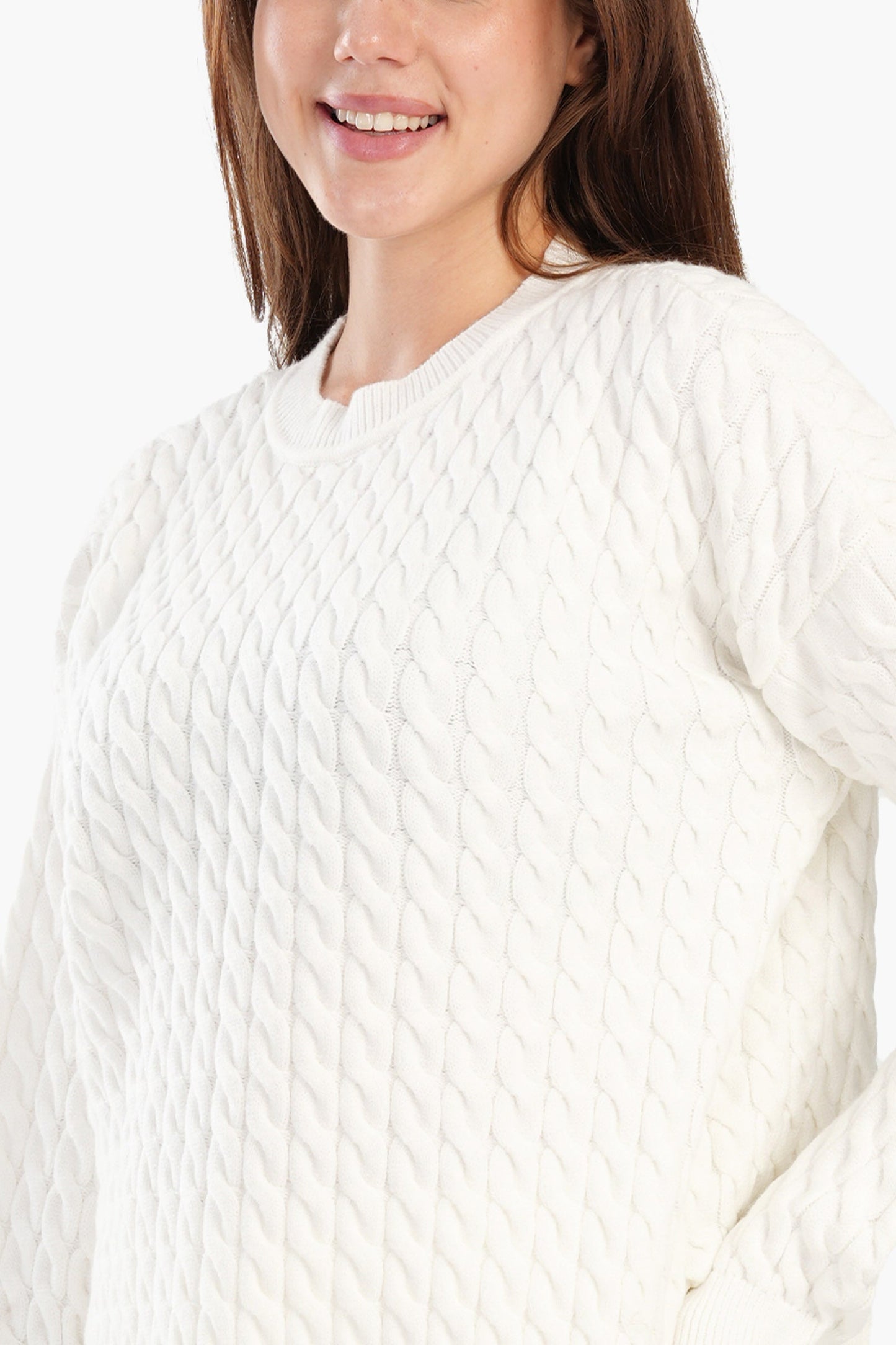 Cable Knitted Lounge Pullover