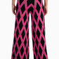 Argyle Pattern Wool Pants