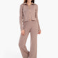 Coffee Wool Lounge Pants