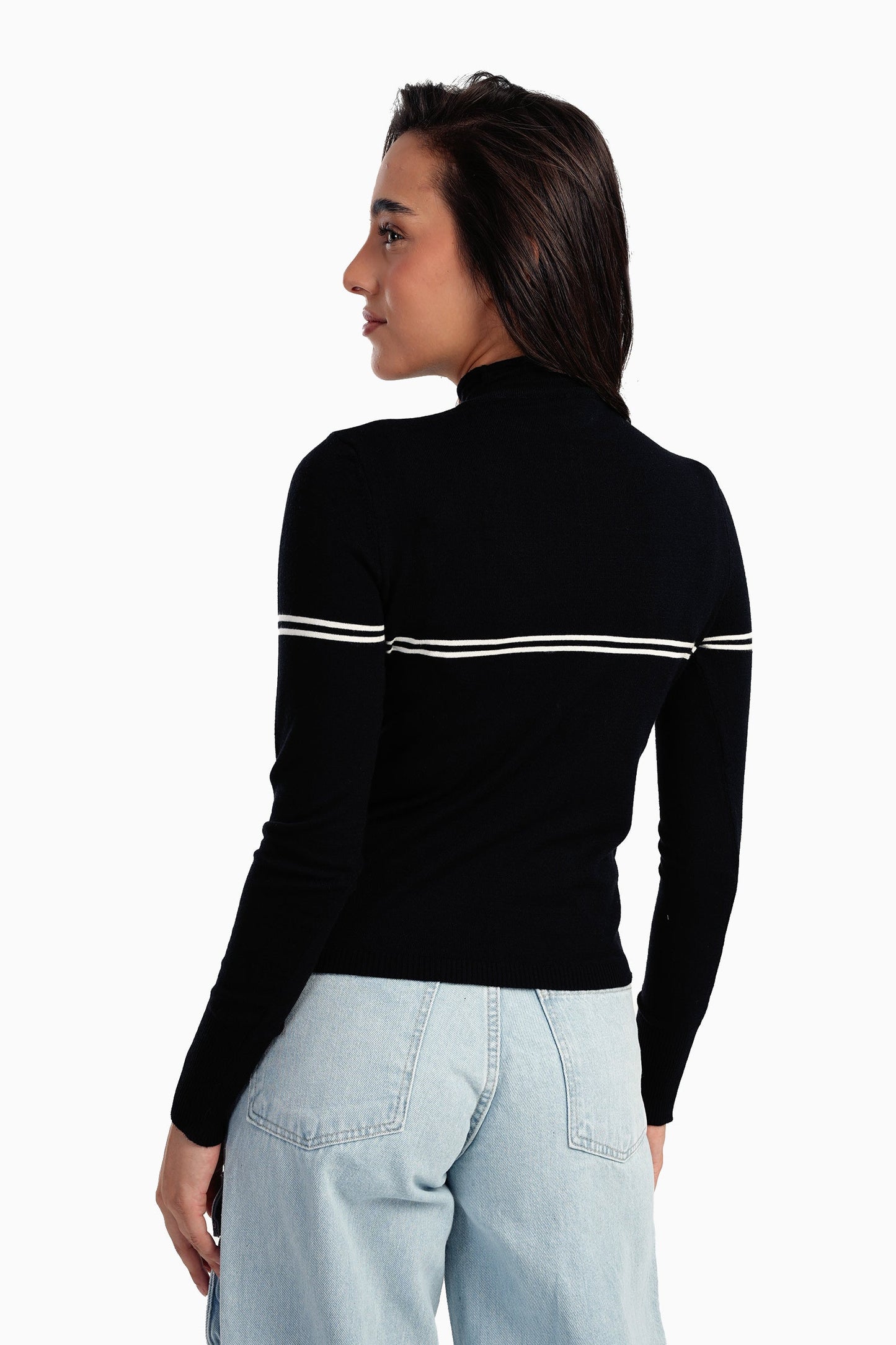 Carina Asymmetrical Slim Fit Pullover