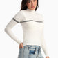 Carina Asymmetrical Slim Fit Pullover