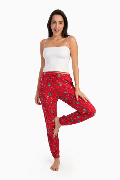 بنطال بيجاما بقصّة ساق الجزرة