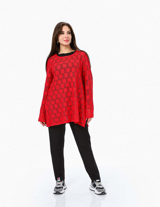 High-Waisted Tapered Trousers
