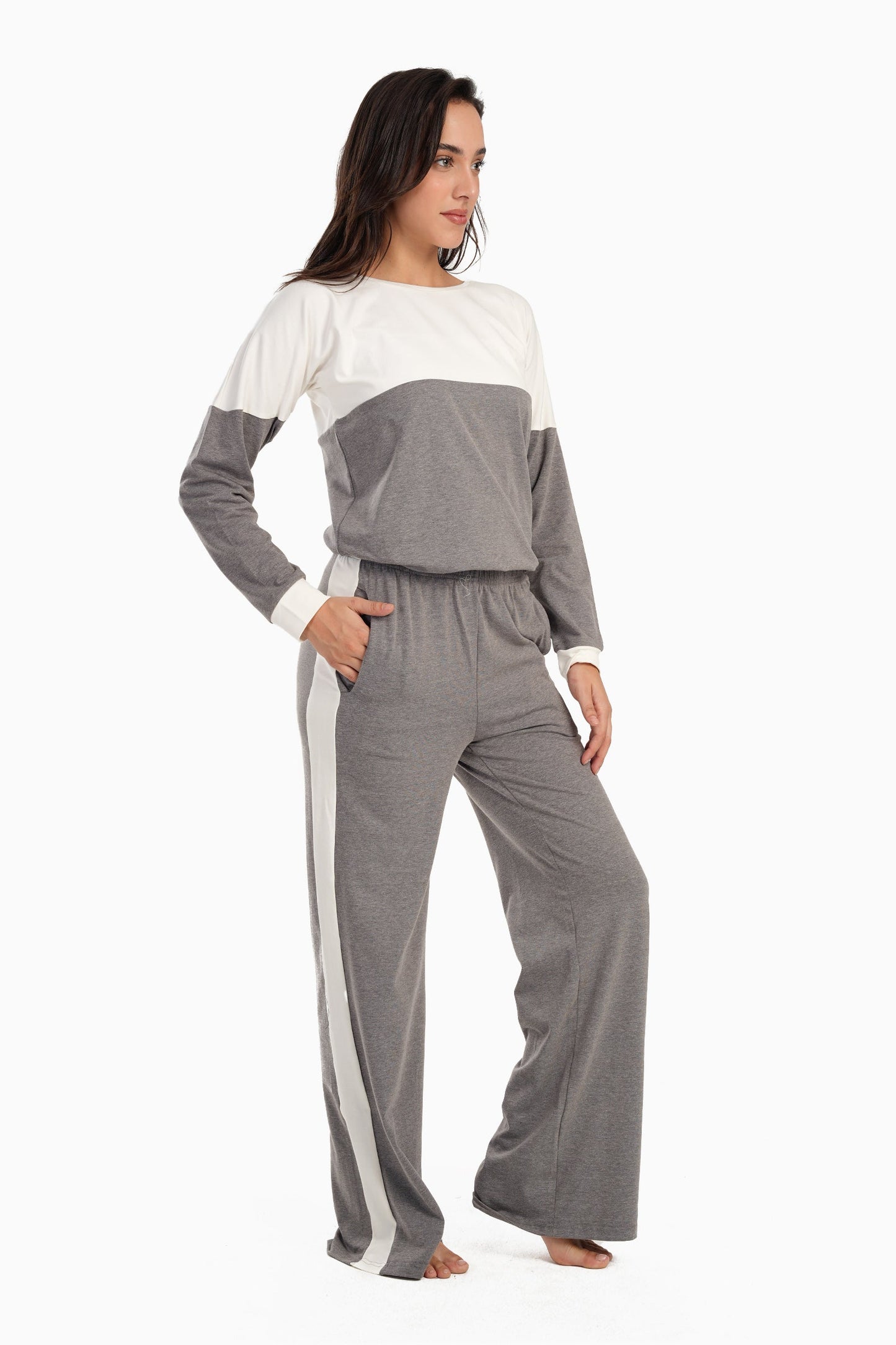 Carina Dual Tone Comfy Pyjama Set