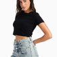 Everyday Cotton Cropped T-Shirt