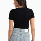 Everyday Cotton Cropped T-Shirt