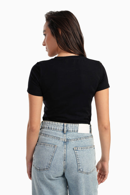 تي شيرت قطني قصير للاستخدام اليومي