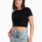 Everyday Cotton Cropped T-Shirt