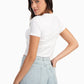 Everyday Cotton Cropped T-Shirt