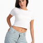 Everyday Cotton Cropped T-Shirt