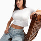 Everyday Cotton Cropped T-Shirt