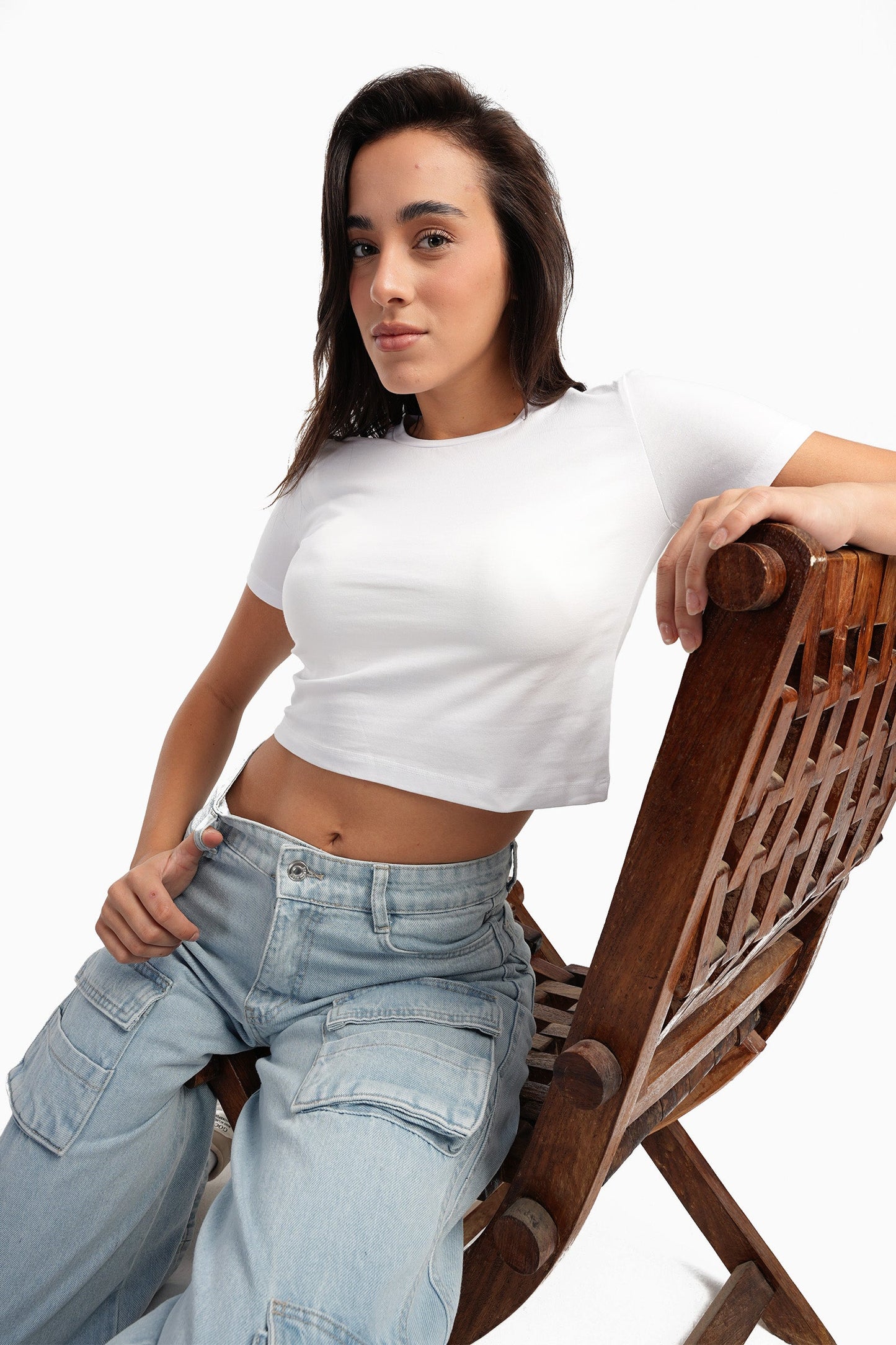 Everyday Cotton Cropped T-Shirt