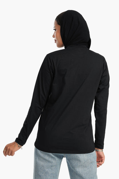 تي شيرت بأكمام طويلة للاستخدام اليومي